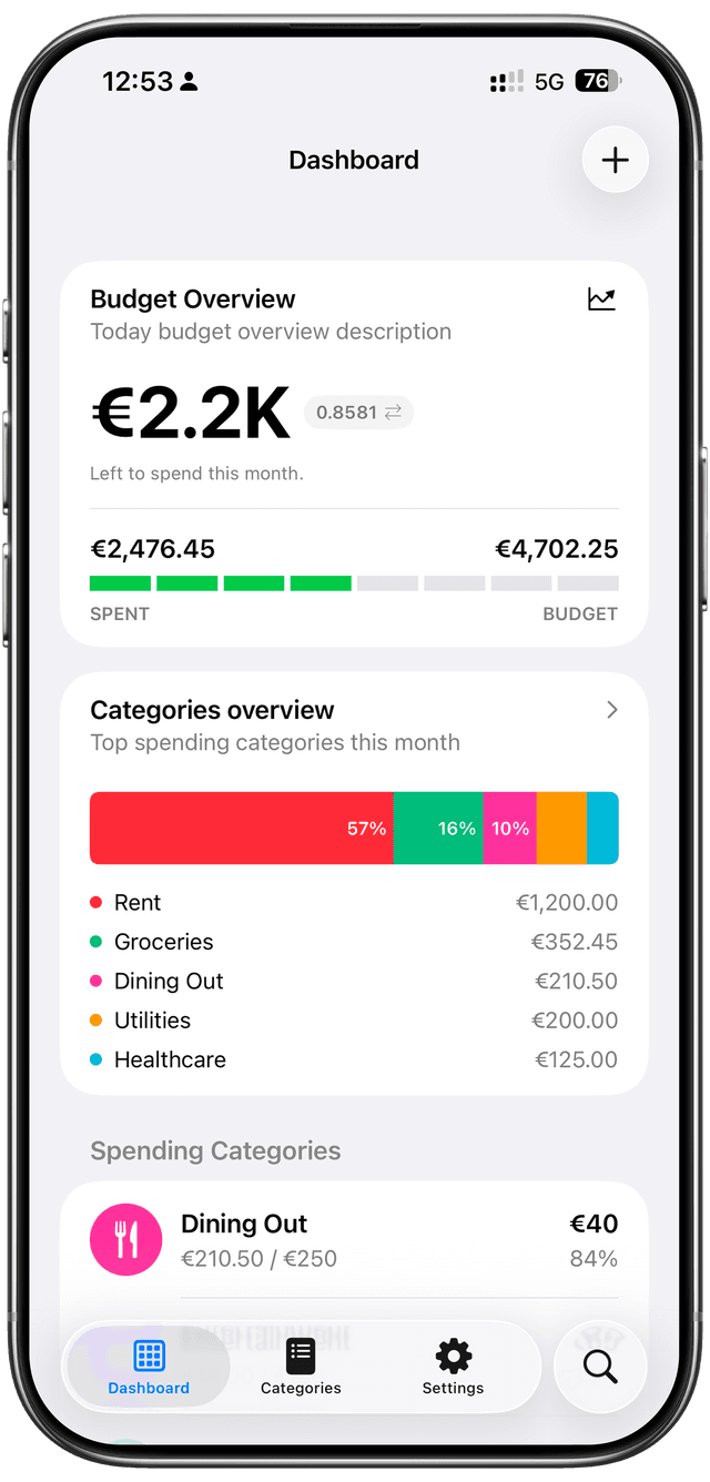 App Dashboard
