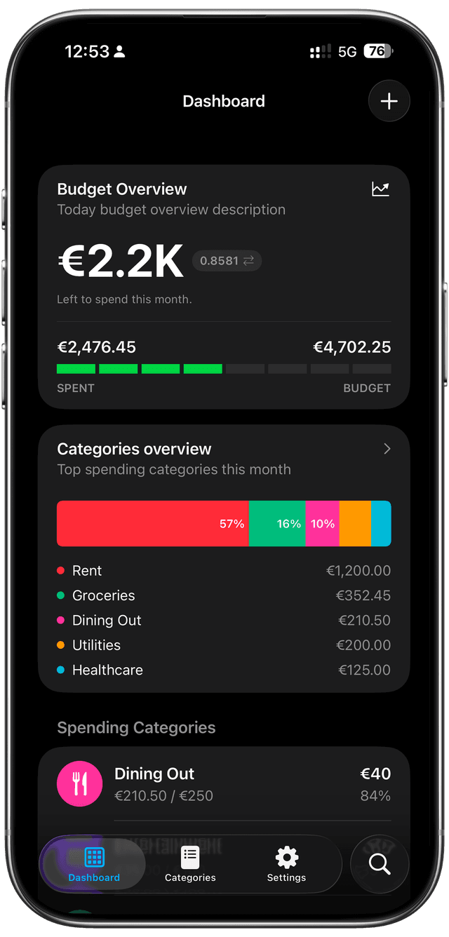 App Dashboard